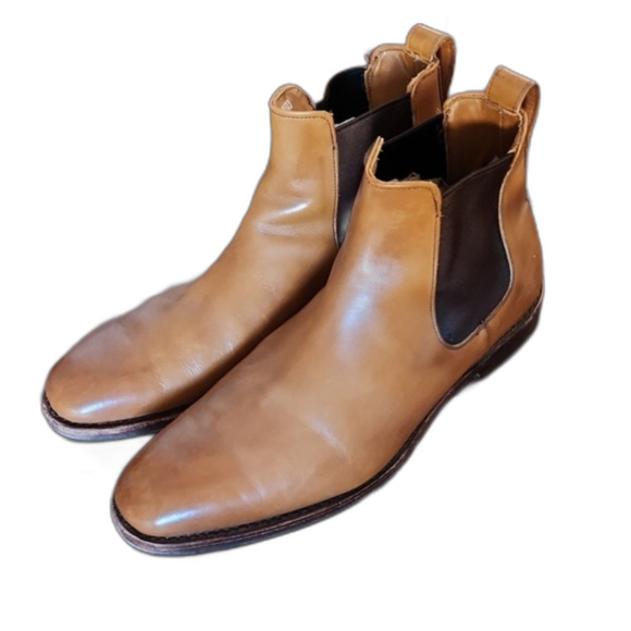 Allen Edmonds Liverpool Chelsea Dress Boot Walnut Leather Size 11.5